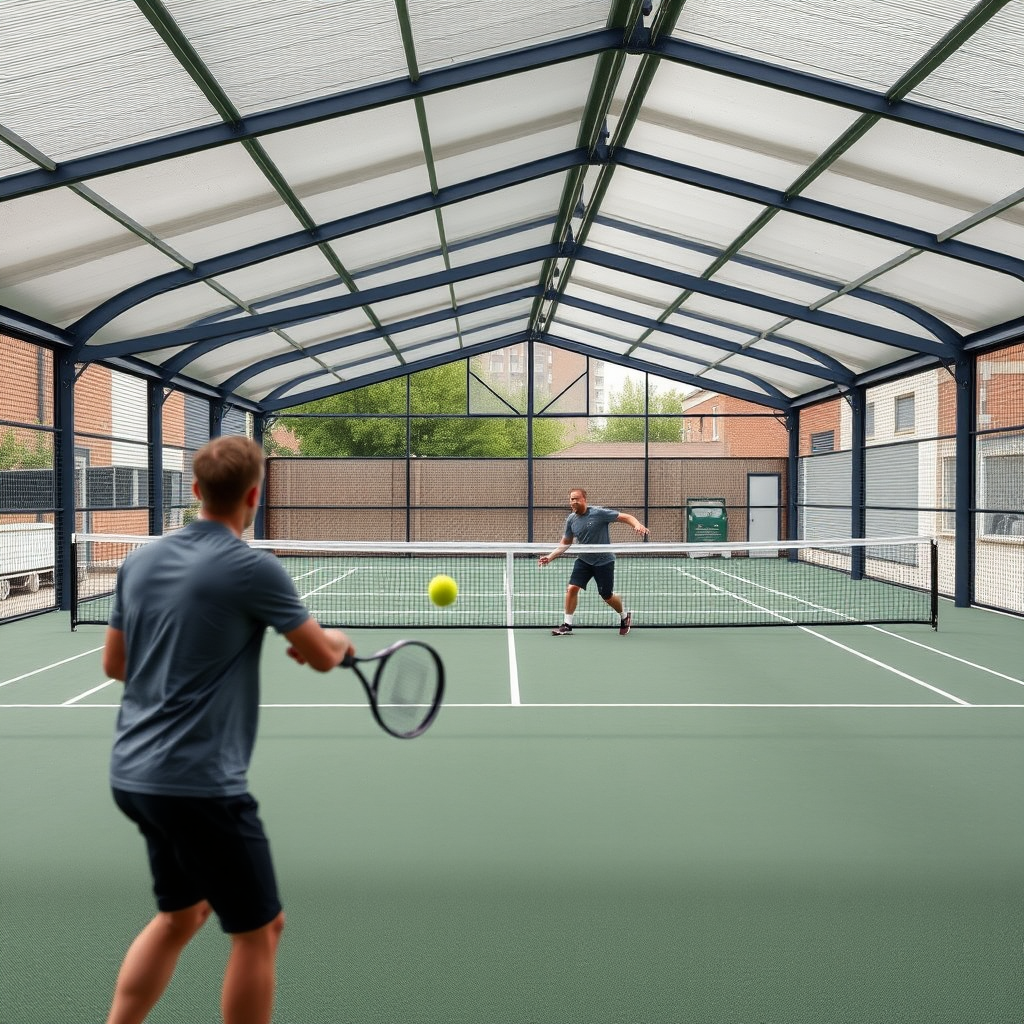 New all-weather padel courts open for year-round play
